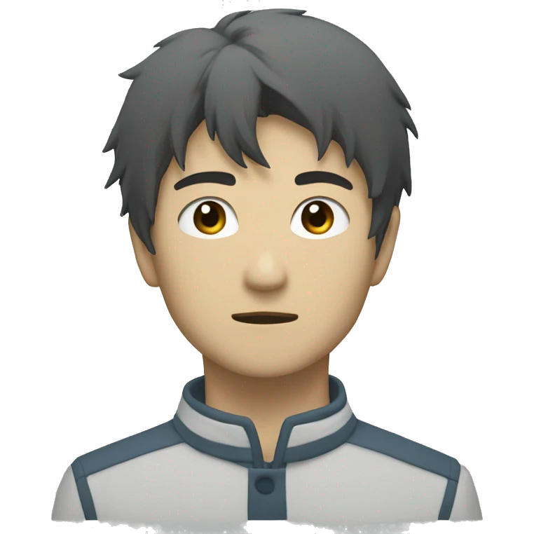 shinji with inverted color emoji