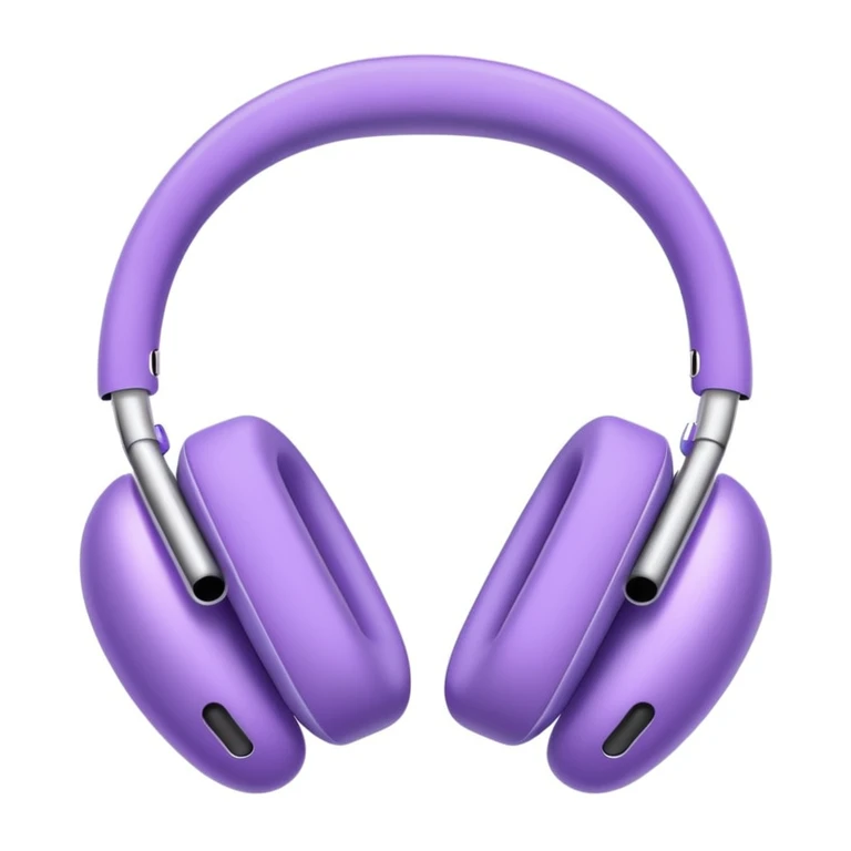 Violet AirPods Pro max emoji