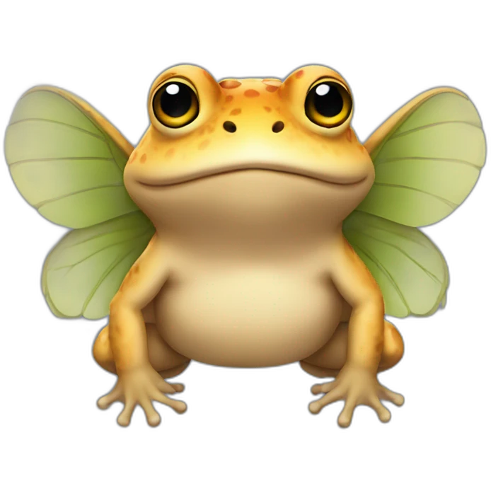 a toad with wings  emoji