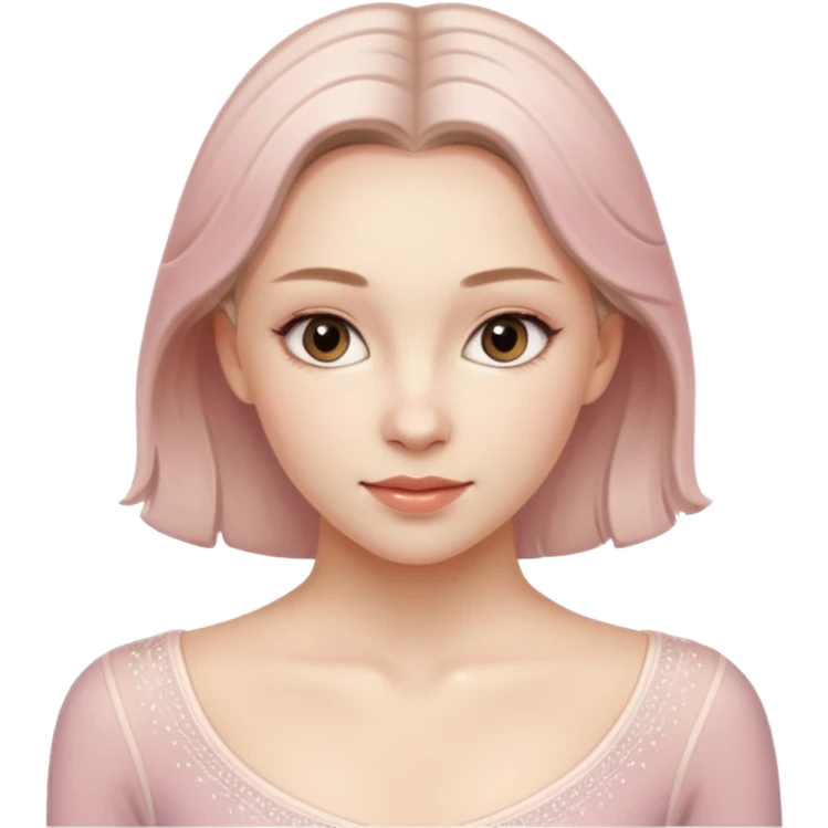 Cinematic Realistic Anna Shcherbakova figure skating Portrait, depicted with lifelike skin texture, subtle rosy undertones, and soft natural lighting that enhances the gentle contours of her face. emoji