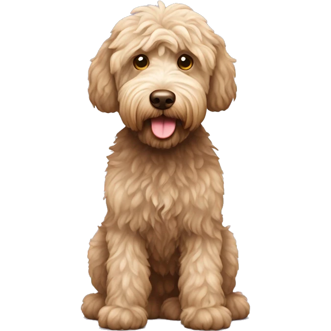 Australian Labradoodle, Full Body emoji