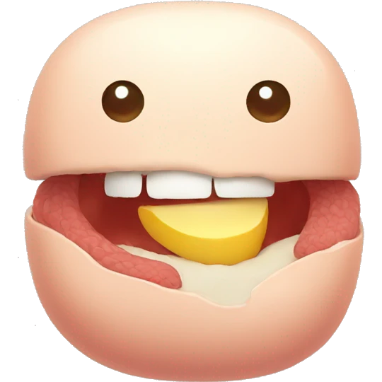 Big, healthy gut emoji