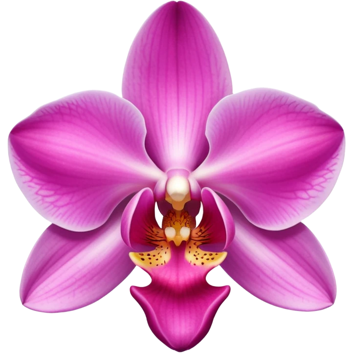 Baby pink orchid flower  emoji