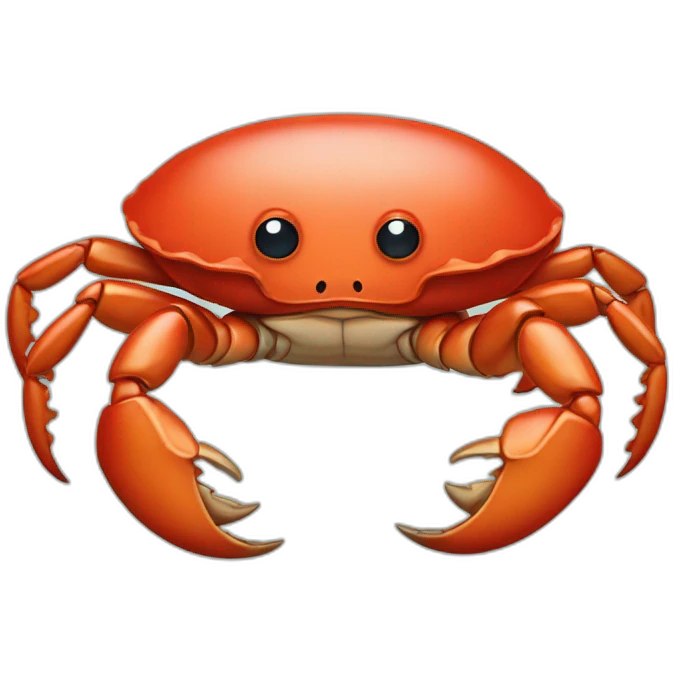 sad crab emoji