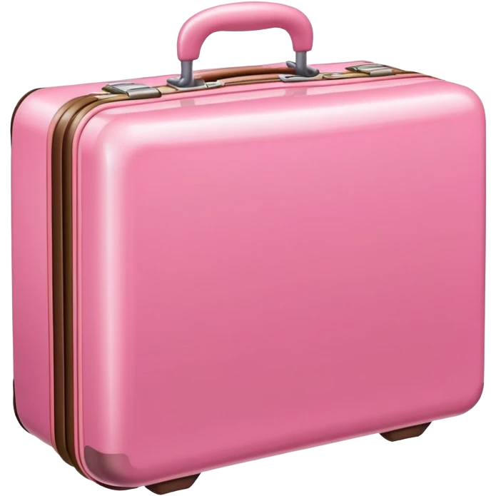 Maleta rosa emoji