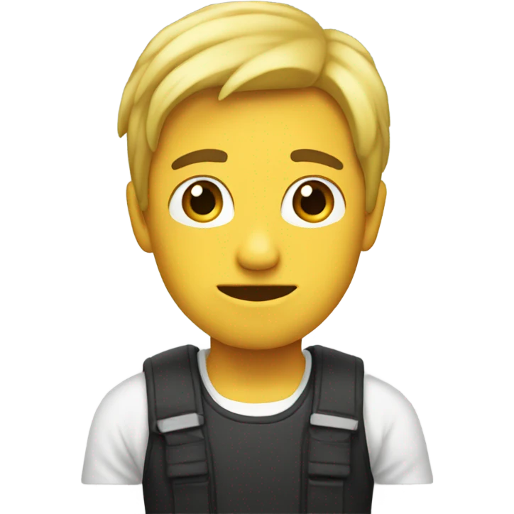 a noob with a tude emoji