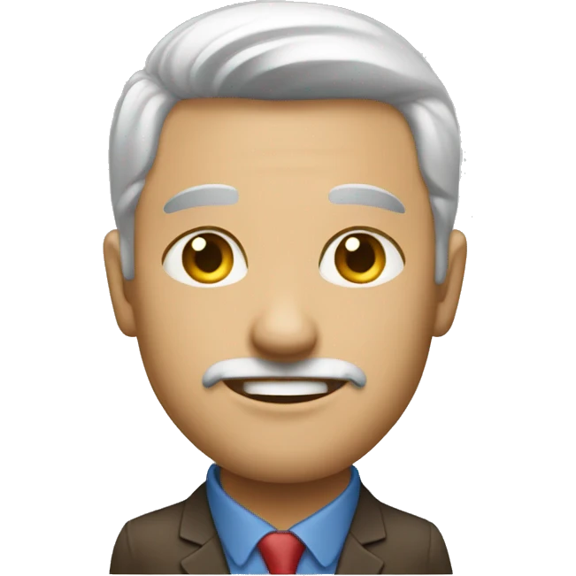 man with trading setup emoji