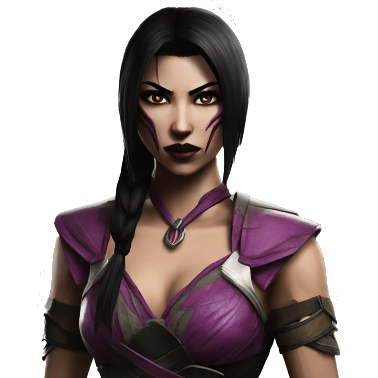 Sadness Mileena Mortal Kombat X emoji
