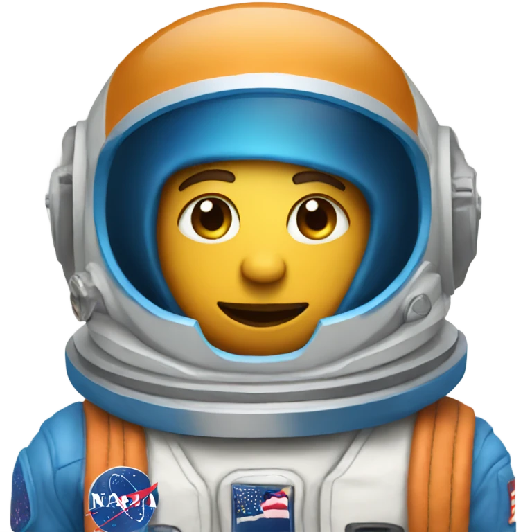 Astronaut with blue visor emoji