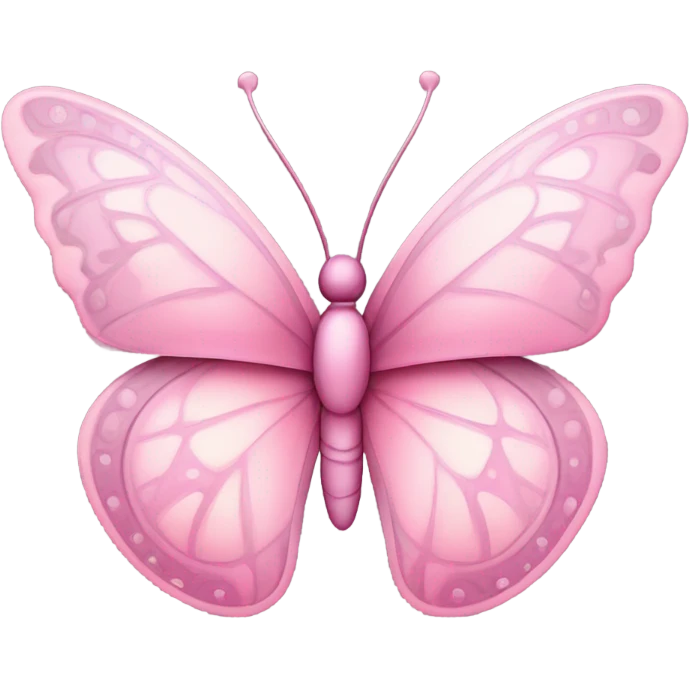 pink butterfly emoji