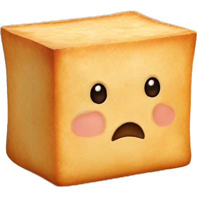 Fried tofu emoji