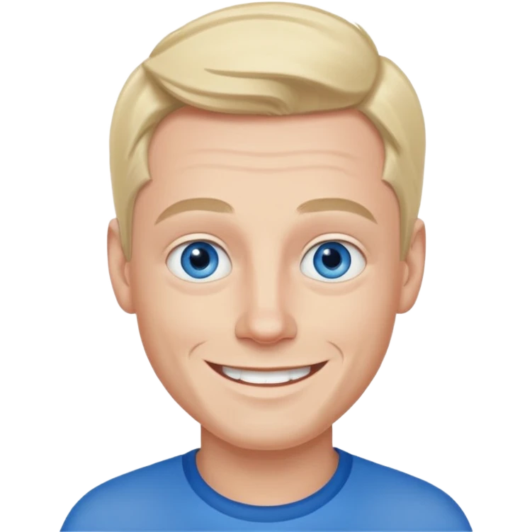 Elmer Bäck, Finnish Actor (b.1981) with blue eyes emoji