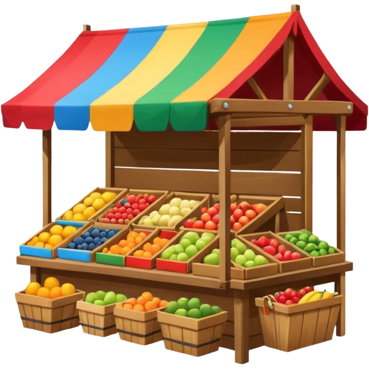 Street Market Stall
 emoji