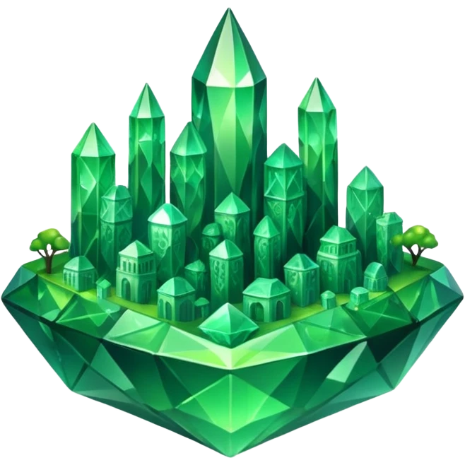 green gem city emoji