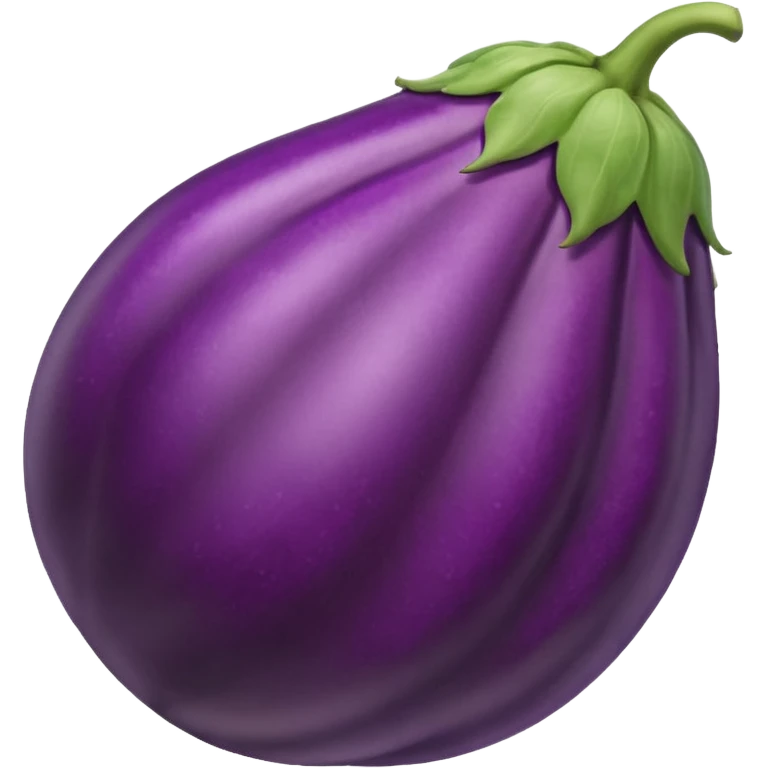 Veiny eggplant emoji