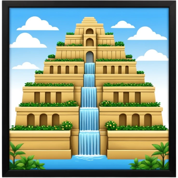 hanging gardens of babylon emoji