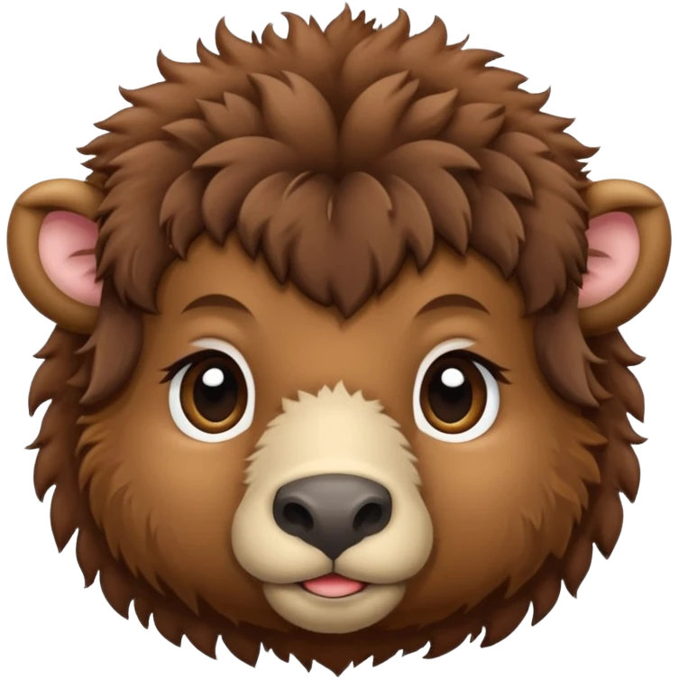 Bébé bison emoji