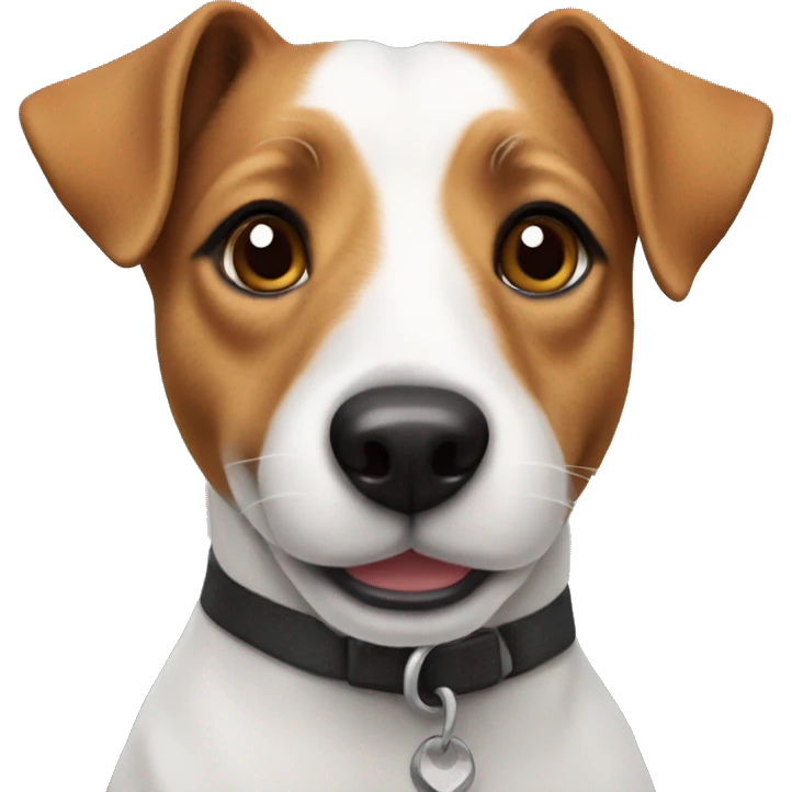 jack russell dog emoji