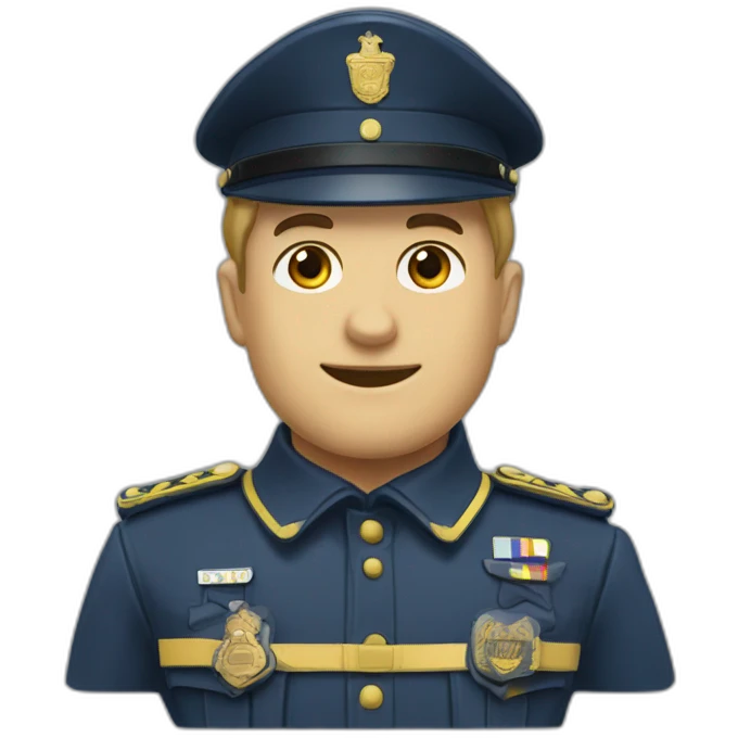 Gendarmerie nationale emoji
