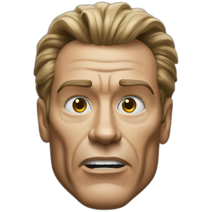 arnold head in total recall emoji