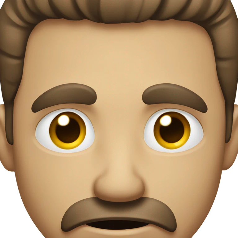 Make a guy with angry face emoji
