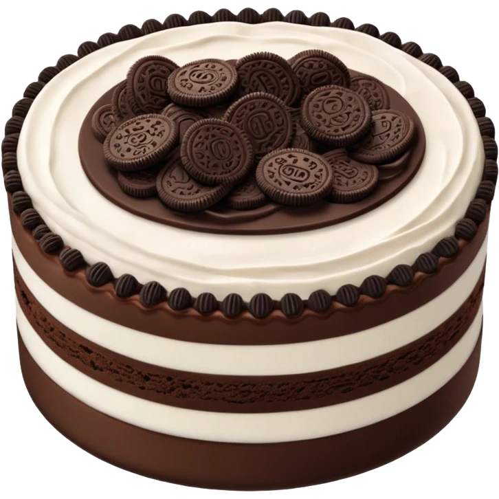 oreo cake emoji
