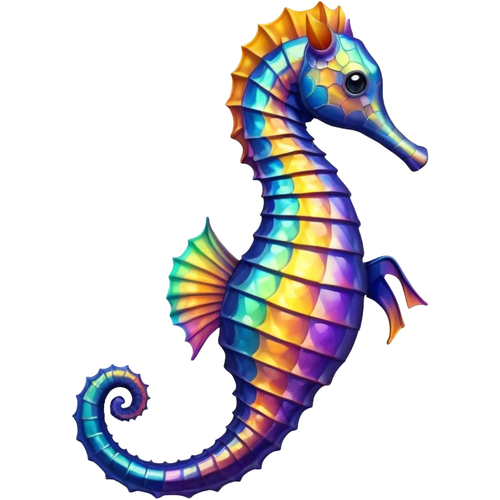 Caballo de mar real emoji