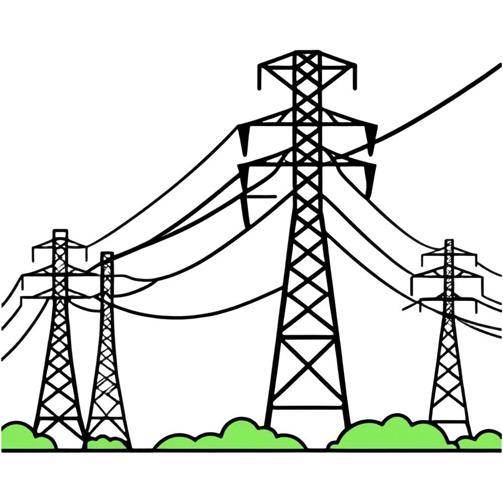 power lines emoji