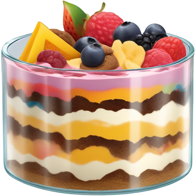 Dessert in glas emoji