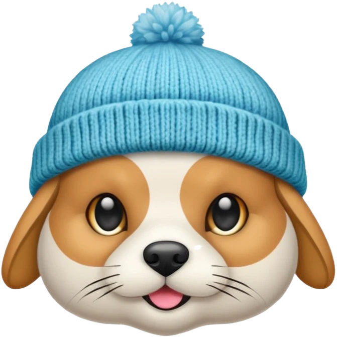 Winter Beanie Pet emoji