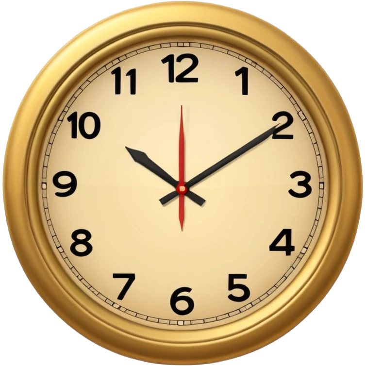 Clock it emoji