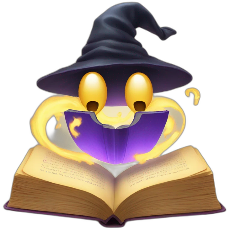magic book emoji