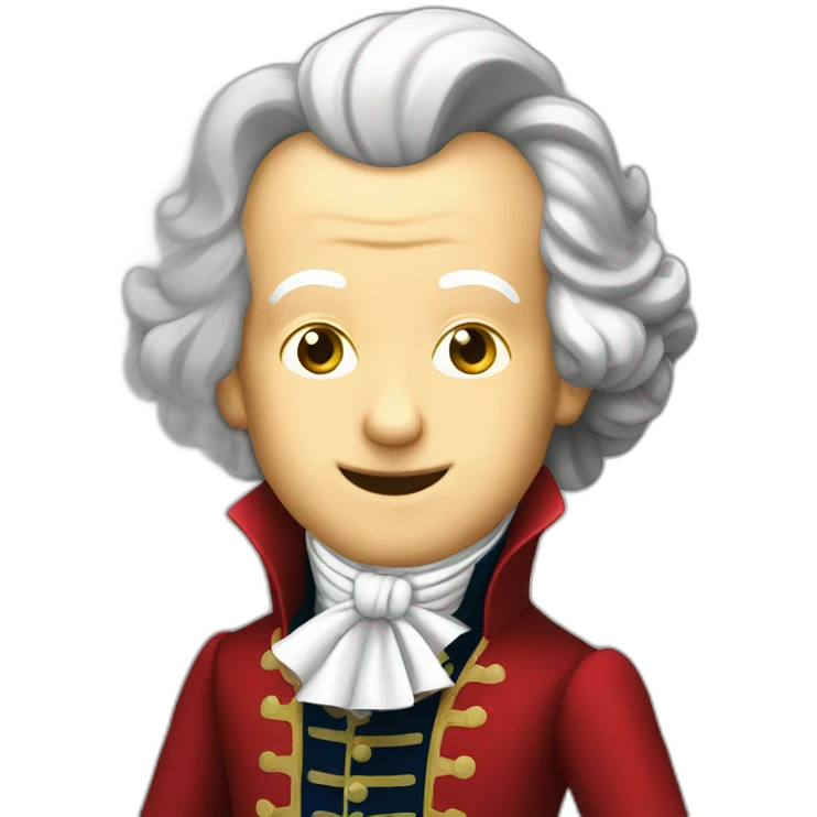 Mozart raving  emoji