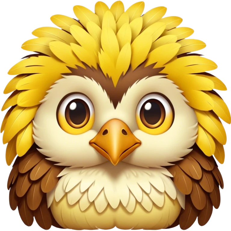 A cute Piepmatz emoji