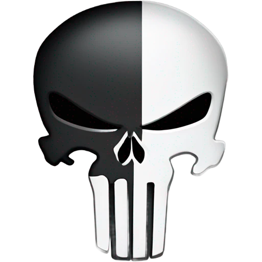 the punisher flag emoji
