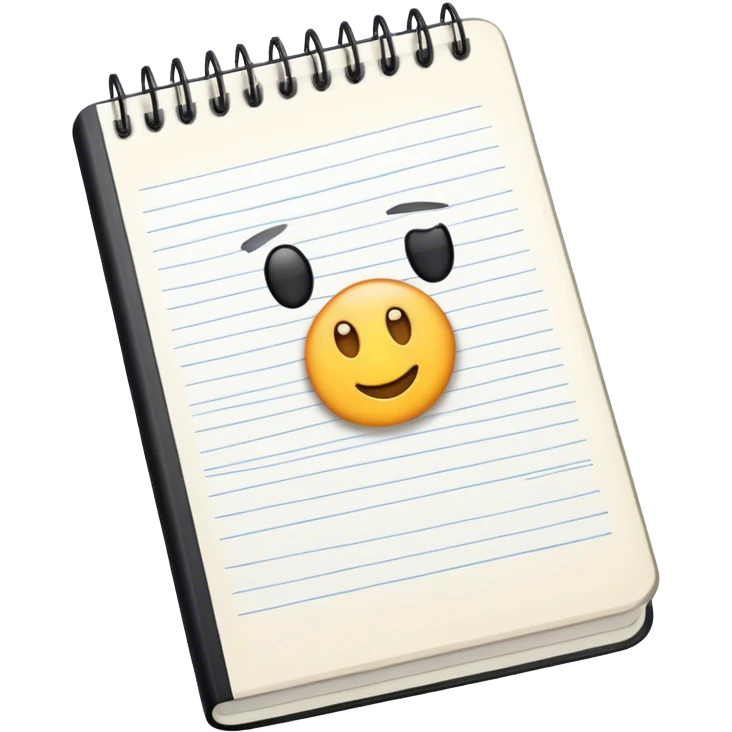 Notebook emoji