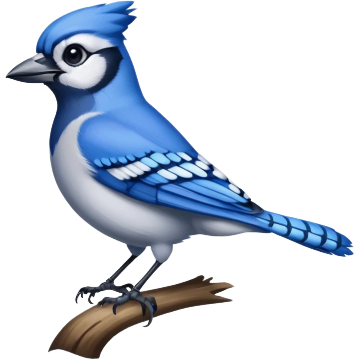 A bluejay emoji