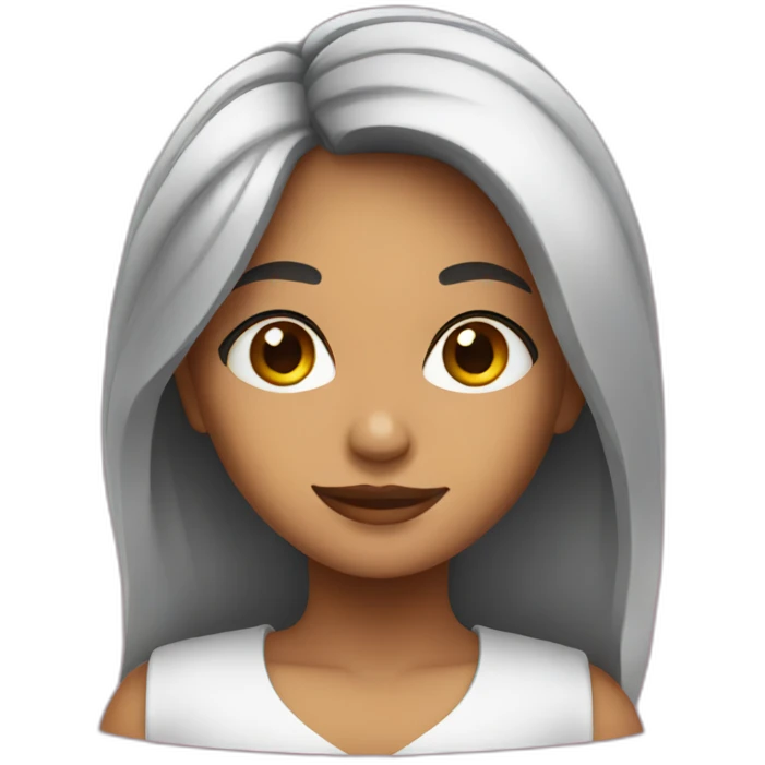 Cute latina emoji
