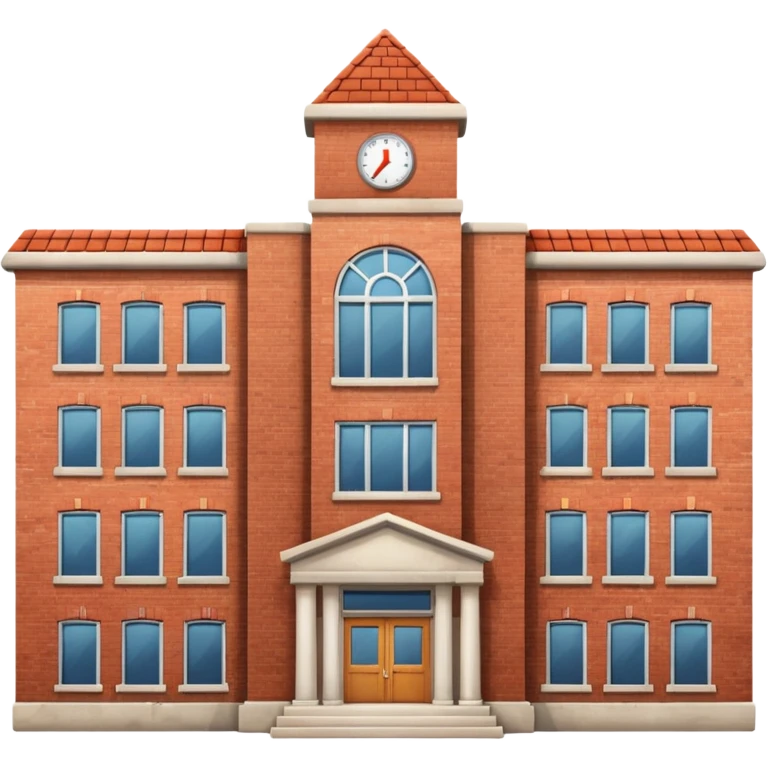 school building emoji