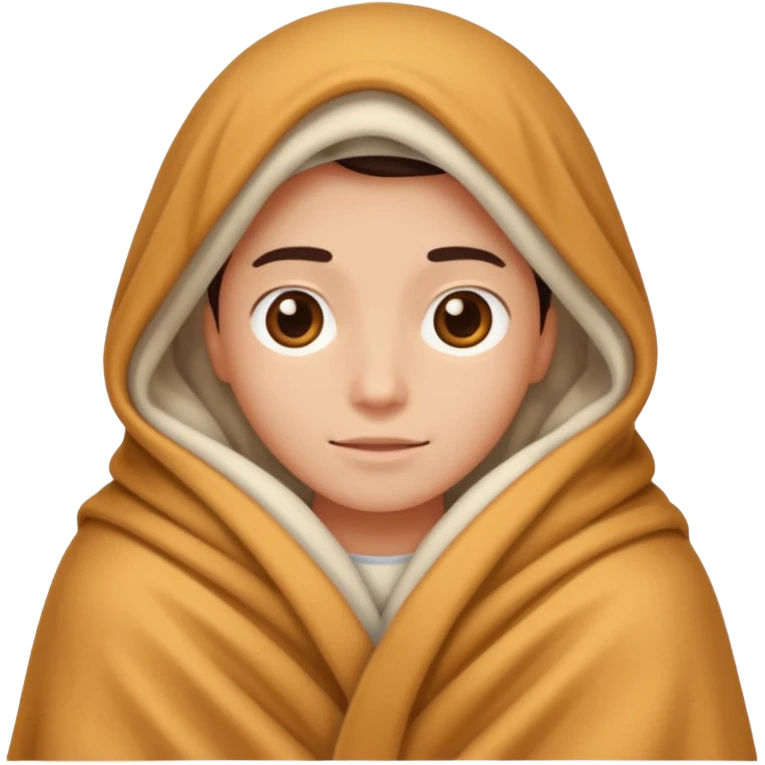 Someone under the blanket emoji