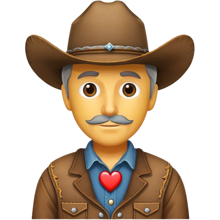cowboy heart emoji