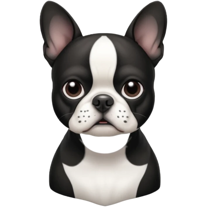 Boston terrier emoji