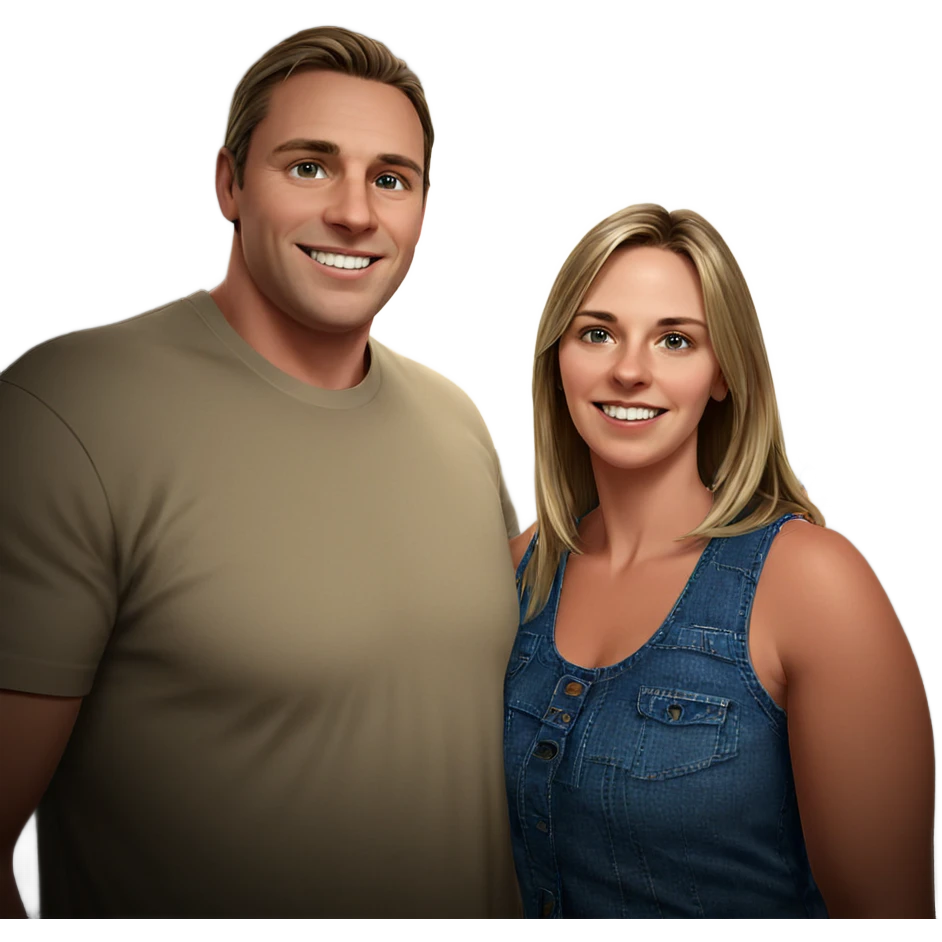 smiling girl with boy emoji