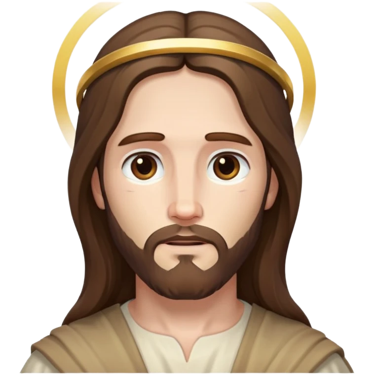 Jesus with halo  emoji