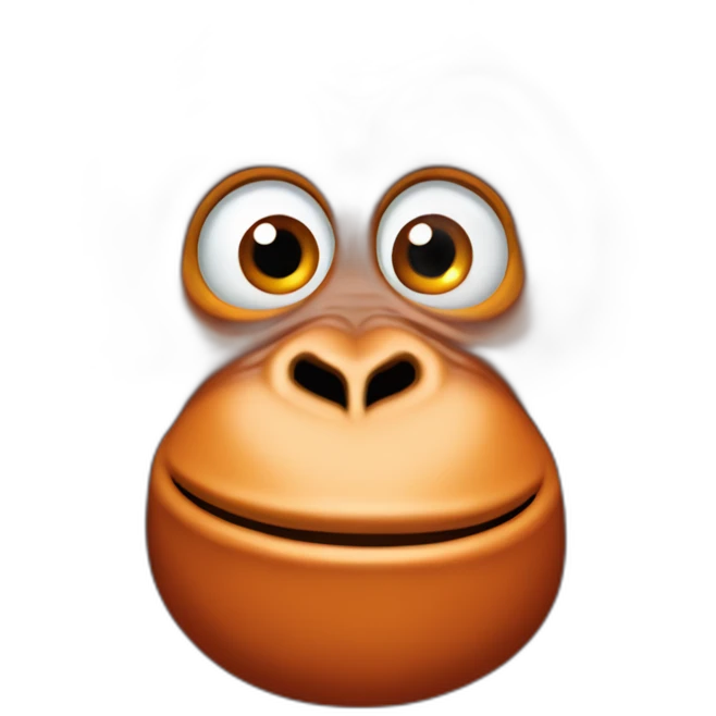 orangutan Chupa Chups emoji