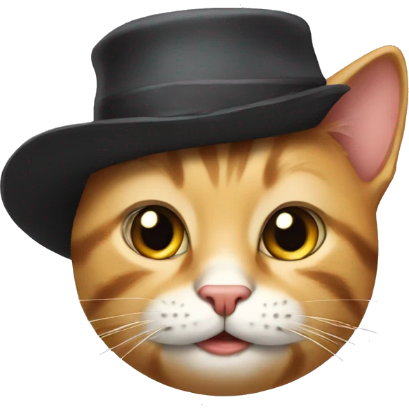 cat with hat emoji