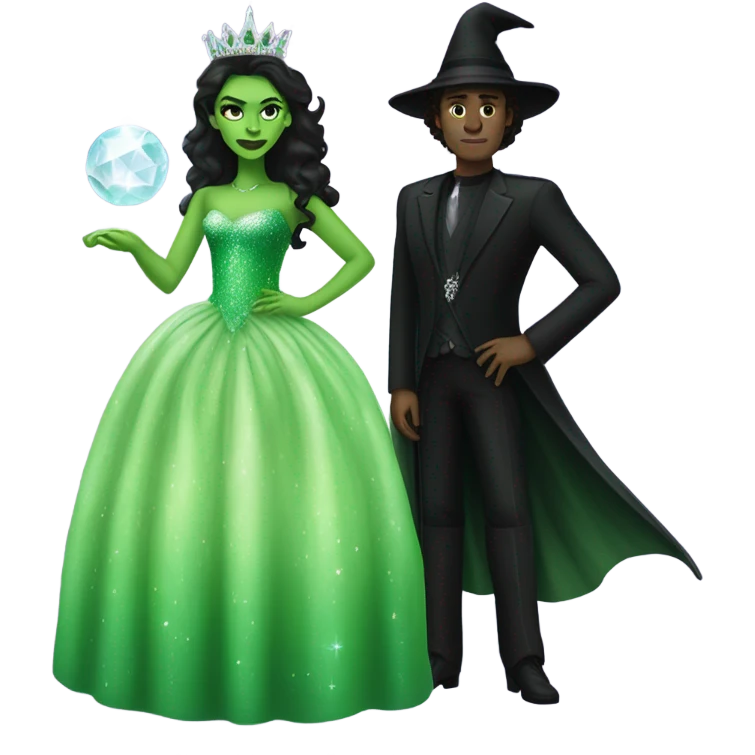 Elphaba and Glinda  emoji