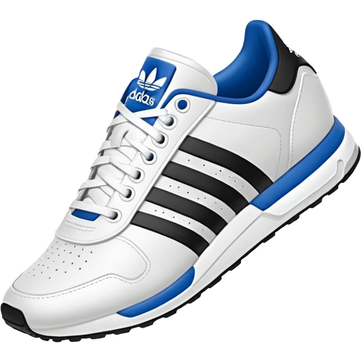 Adidas terliği tutan el emoji