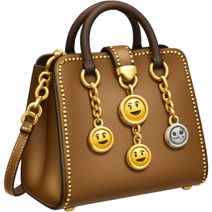 bag with charms emoji