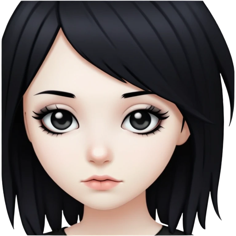 emo girl emoji
